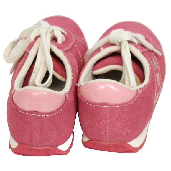 2006 Gymboree Mix N Match Suede Sneakers Shoes sz 12 Heart Argyle Tennis BTS Fal - Picture 4 of 10